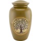 Large Cremation Memorial Urn for Adult Human Ashes Screw Lid Design Tree of Life ADULT URNS image