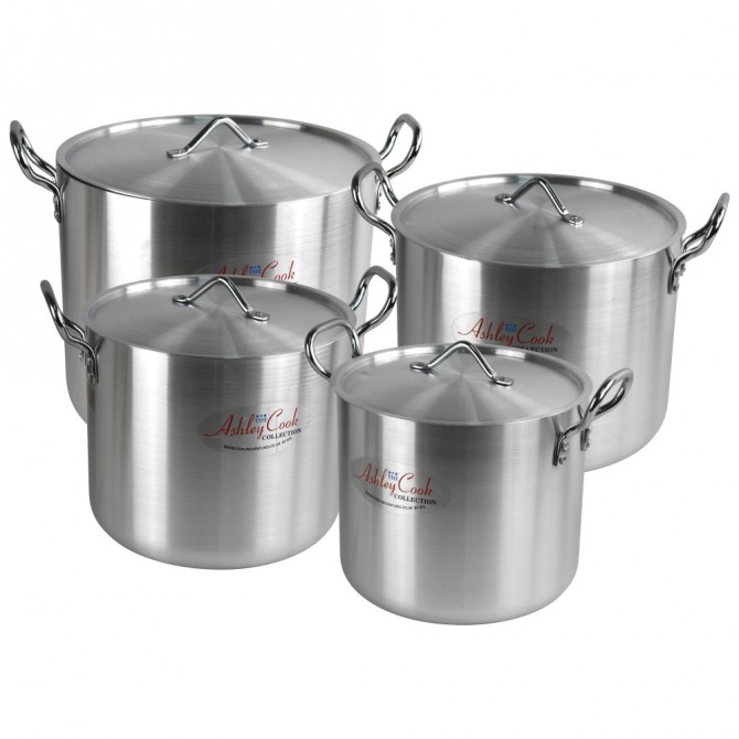 Klassic Deep Stock Pot Set 28-30-32-36cm ALUMINIUM COOKWARE, COOKWARE image