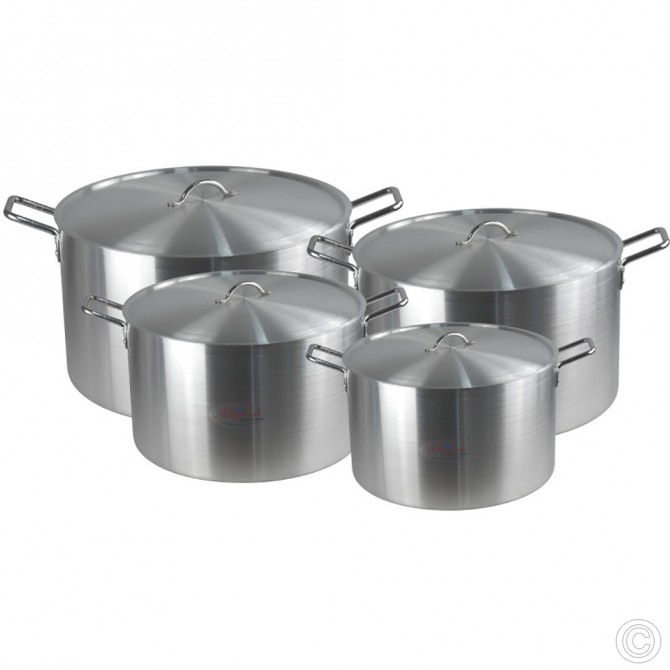 Klassic Prof EXCEL King Casserole set 40,45,50,55 cm ALUMINIUM COOKWARE image