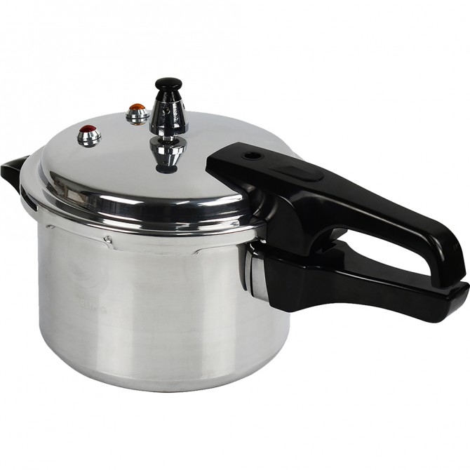 STERLING Aluminium Pressure Cooker 3L With Induction ALUMINIUM COOKWARE image