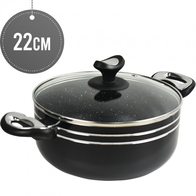 Sterling Non Stick Casserole 20cm Induction Base Image