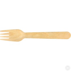 Biodegradable Wooden Forks 50 pack