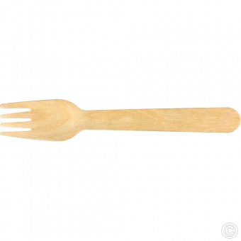 Biodegradable Wooden Forks 50 pack