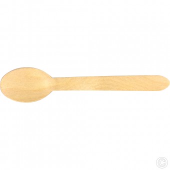 Biodegradable Wooden Spoons 50 pack