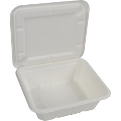 Eco-Bio Bagasse Food Container 750ml 10 Pack