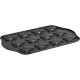 Non Stick Baking Muffin Tray 12 Cups Designer 43.5x28.5x1.2cm BAKEWARE image