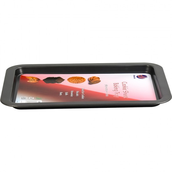 Non Stick Baking Tray Large 38.5 x 27.5 x 1.7cm BAKEWARE image