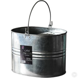 Galvanised Metal Mop Bucket 15L