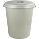 Plastic Lock Bin Grey 90L BINS & BUCKETS image