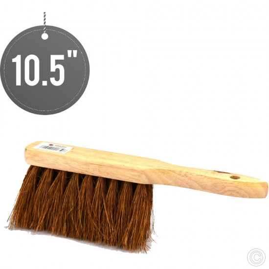 Wooden Coco Hand Brush 10.5