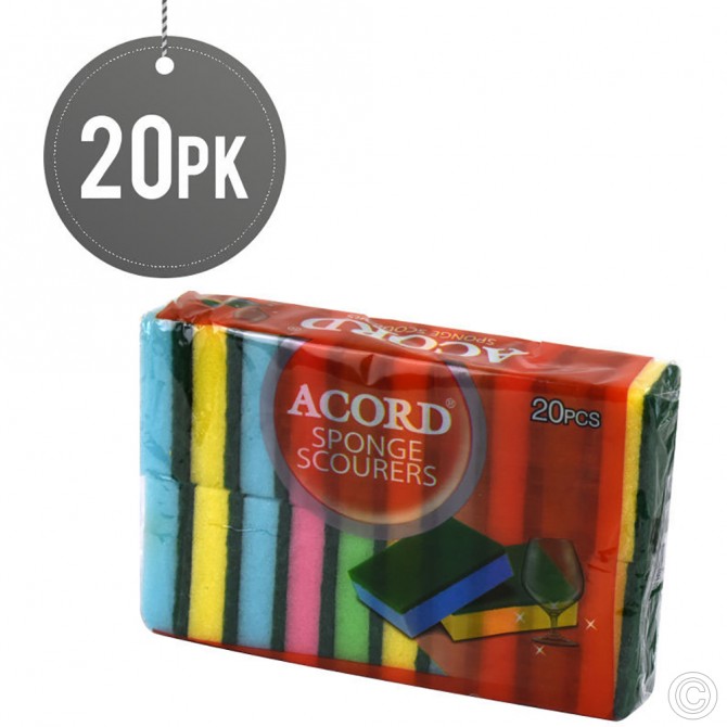 Acord Sponge Scourer 20pack image