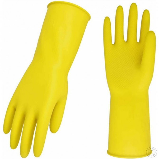 Household Rubber Washing Gloves TOOLS & GADGETS image