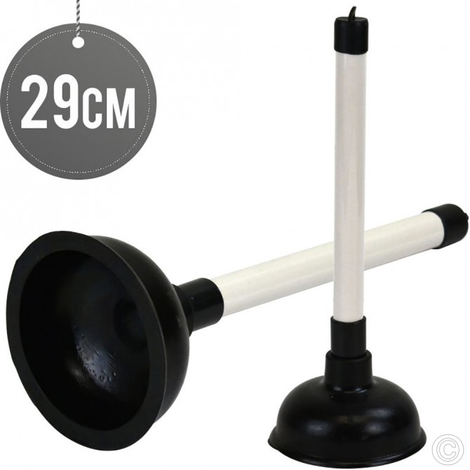 Rubber Toilet Plunger Unblocker Small 30cm image