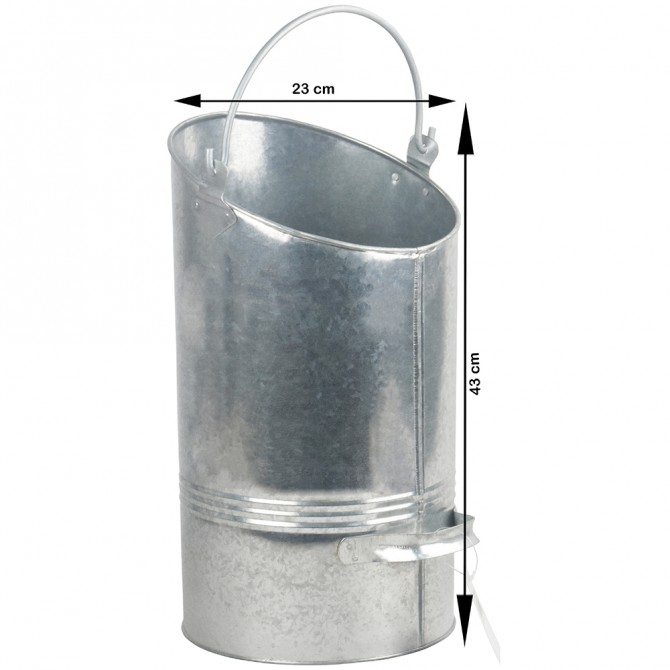 Eclipse Coal Bucket Polished Finish 29cm image