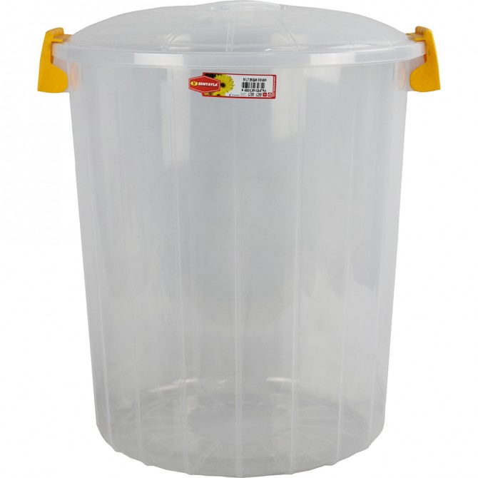 Food Storage Lock Bin Clear 50L COOKING TOOLS image