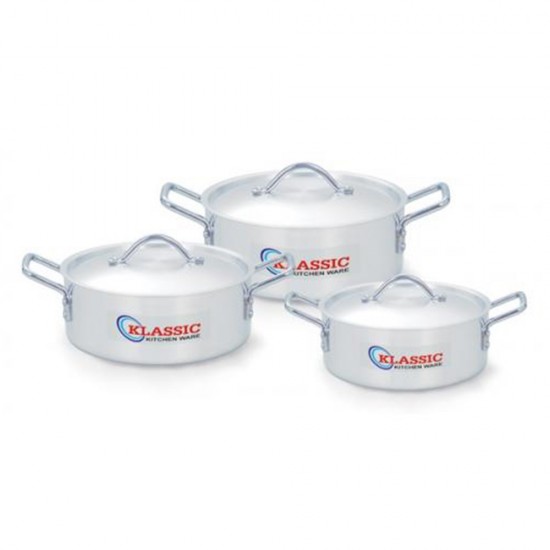 Klassic Aluminium Fish Pot Set 24,26,30cm image