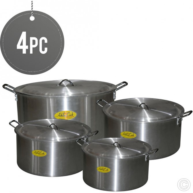 Klassic Prof Galaxy King Casserole set 45,50,55,60 cm ALUMINIUM COOKWARE, COOKWARE image