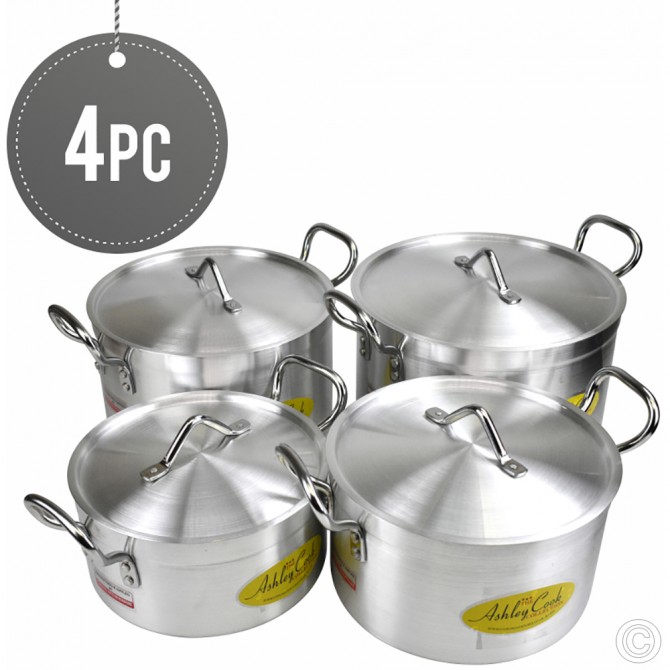 Klassic Supreme Casserole Set 24,26,28,30 cm ALUMINIUM COOKWARE, COOKWARE image