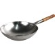 MS Stir Fry Wok With Wooden Handle 36CM image