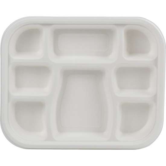 Eco-Bio Bagasse 8CP Tray 25 Pack image