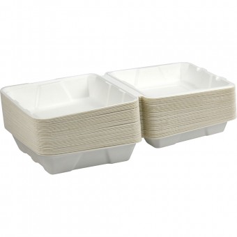 Eco-Bio Bagasse Clamshell 9