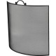 Curved Pavise Fire Screen 60 x 68cm FIRE SCREENS image