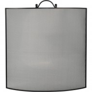 Curved Pavise Fire Screen 60 x 68cm