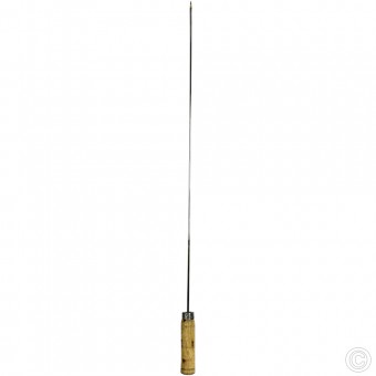 Barbecue BBQ Skewer 24'' 4mm With Wood Handle