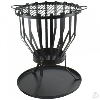 Outdoor Garden Fire Pit Bucket