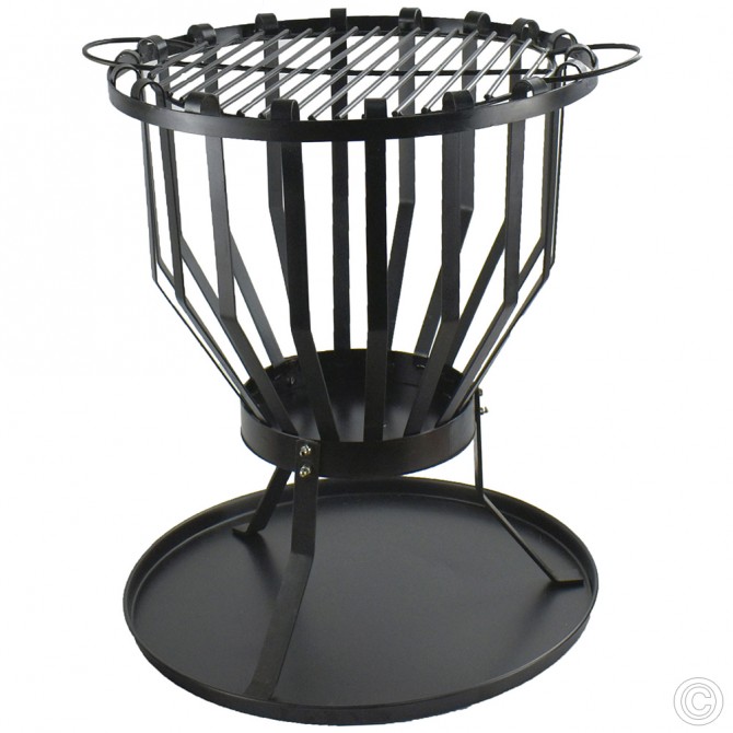 Outdoor Garden Fire Pit Bucket OUTDOOR image