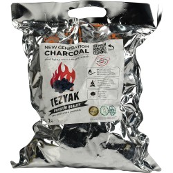 Premium Charcoal 2kg - Instant Single Match Lighting