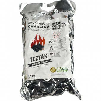 Premium Charcoal 3.5kg - Instant Single Match Lighting