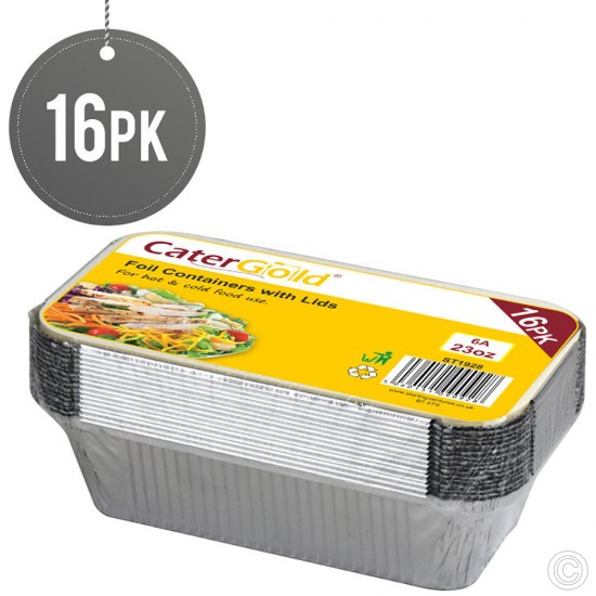 Aluminium Foil Container 23oz 16pack image