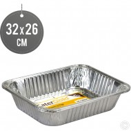 Aluminium Foil Roasting Tray Square 2pack (32x26x8cm)