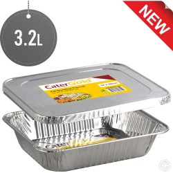 Medium Gastro Foil Roasting Tray With Foil Lid