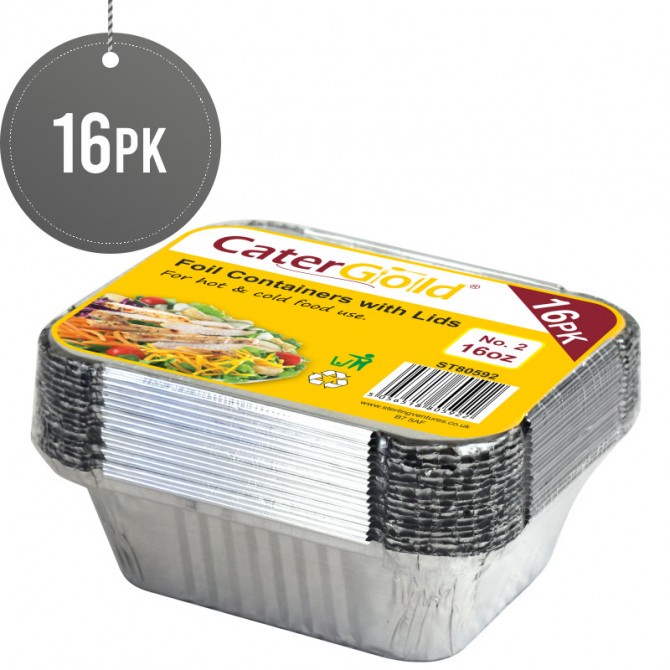 Value Pack No 2 Foil container 16pk FOIL PRODUCTS image