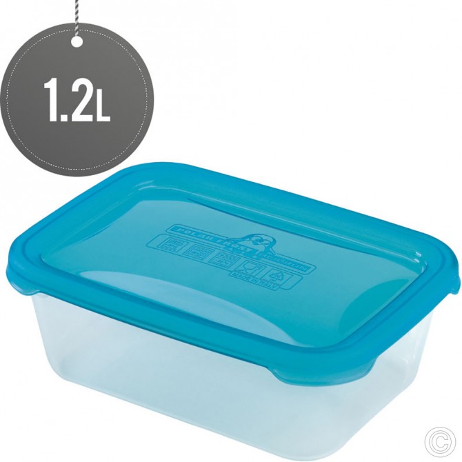 Plastic Microwave Airtight Food Container 1.2L FOOD STORAGE image