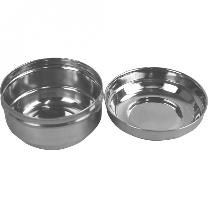 Stainless Steel Puri Dibbi 7 No FOOD STORAGE image