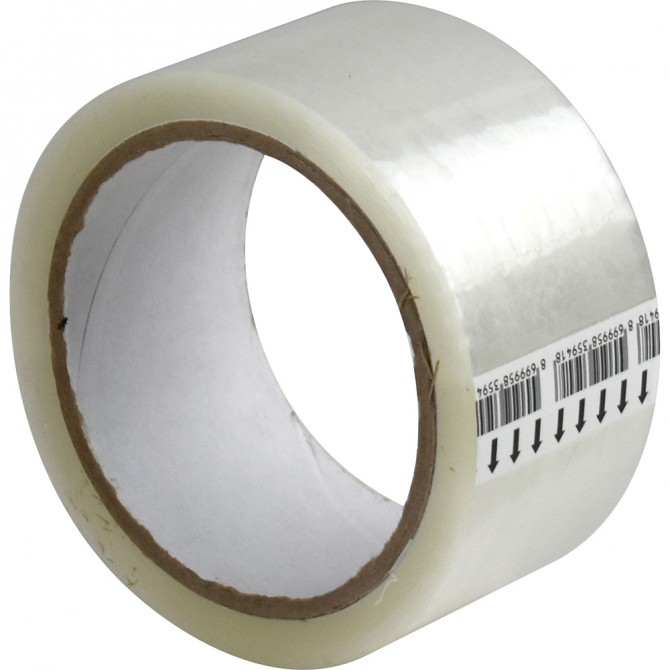 Packing Tape Clear 66M x 48MM Acrylic FURNITURE & FITTINGS image