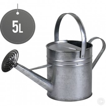 Galvanise Watering Can 5L