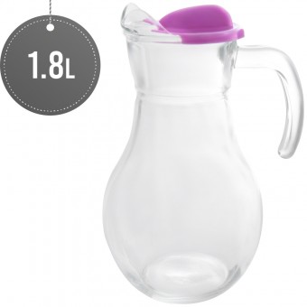 Lavendar Jug With Lid 1.8L