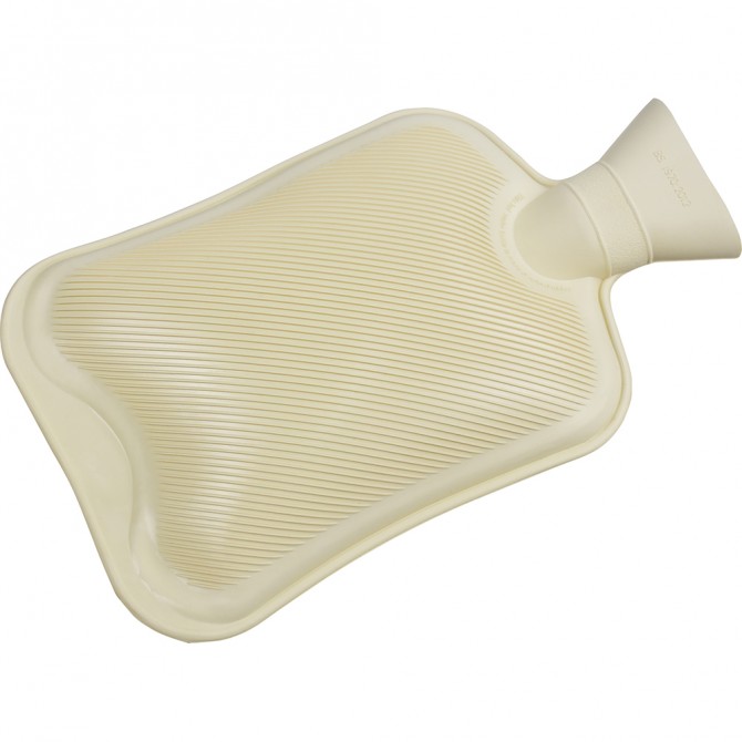 Hot Water Bottle 2L Cream HOUSEHOLD ACCESSORIES image