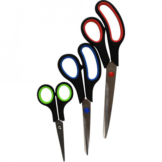 Household Scissors 3pk (5