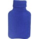 Knitted Cover Hot Water Bottle 2L Blue HOUSEHOLD ACCESSORIES image