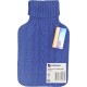 Knitted Cover Hot Water Bottle 2L Blue HOUSEHOLD ACCESSORIES image