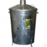 Galvanised Large Incinerator 90L