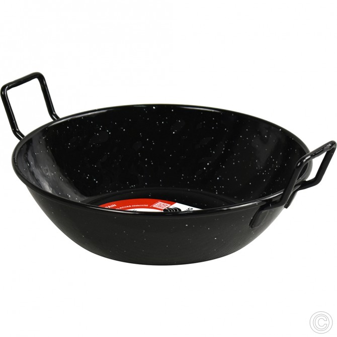 Non Stick Deep Enamel Wok 22cm NON STICK COOKWARE, COOKWARE image