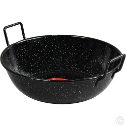 Non Stick Deep Enamel Wok 28cm