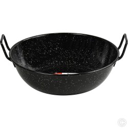 Non Stick Deep Enamel Wok 28cm