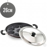 Diamond Non Stick Kuzhi Panniyaram 9 Scoops